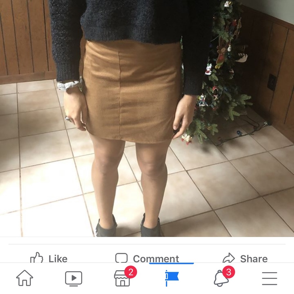Corduroy Skirt